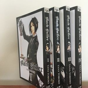 Black butler 1-4 manga in english